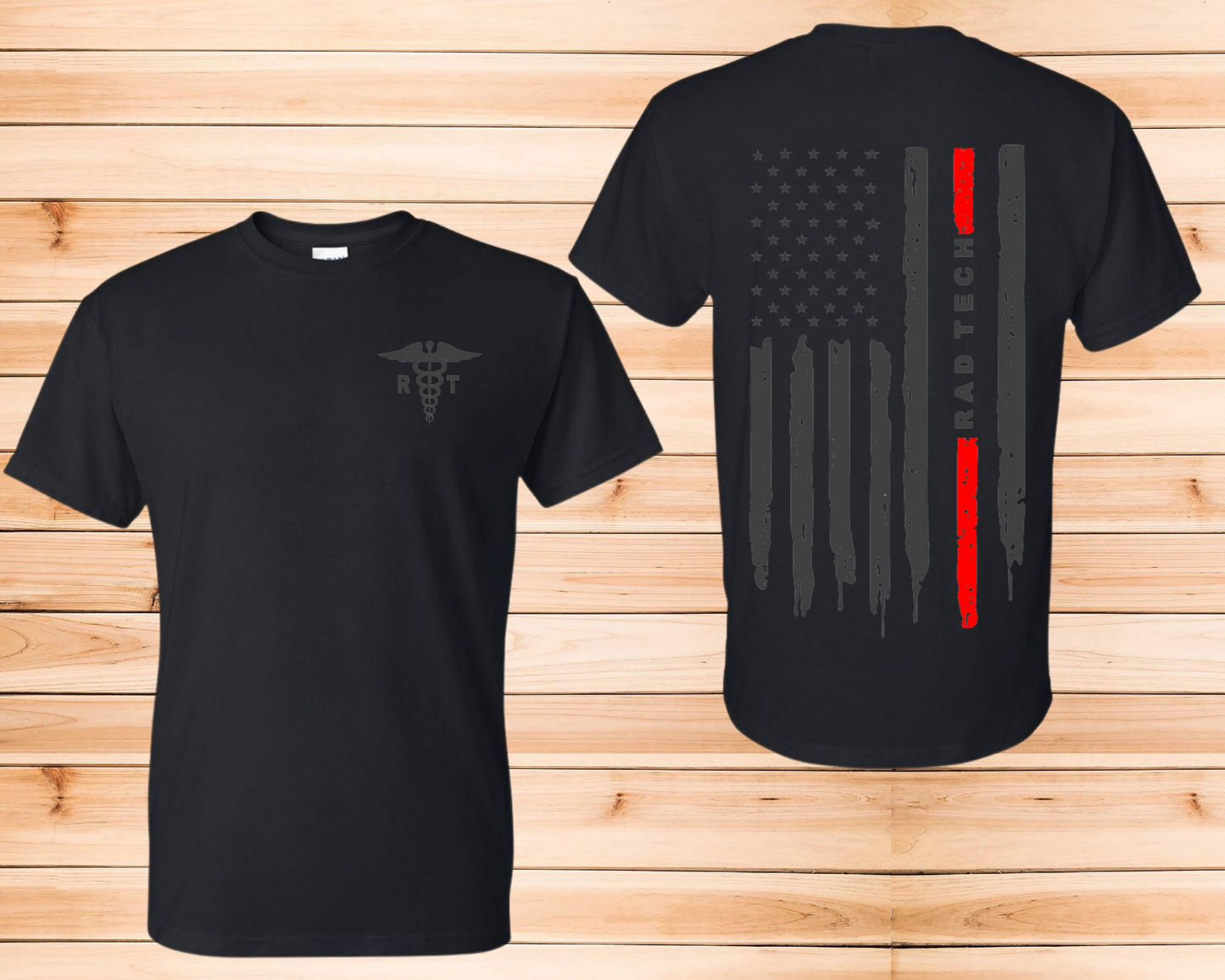 RAD TECH FIRST RESPONDER DISTRESSED FLAG