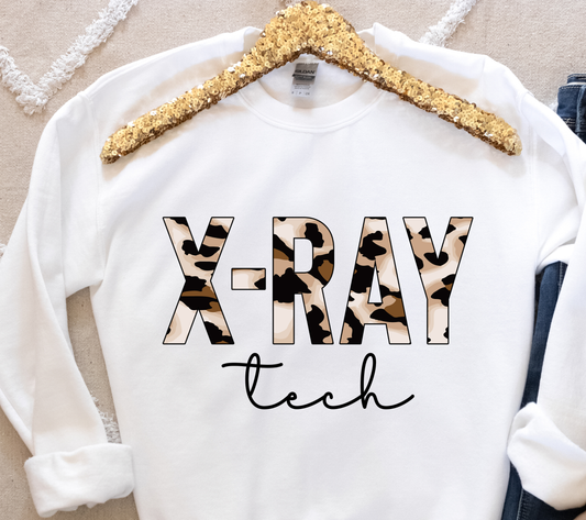 Cowhide Xray tech sweater